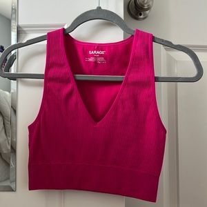 Garage V-Neck Top XS